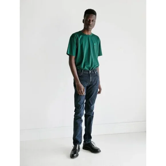 Acne Studios North Jeans in Blue Black